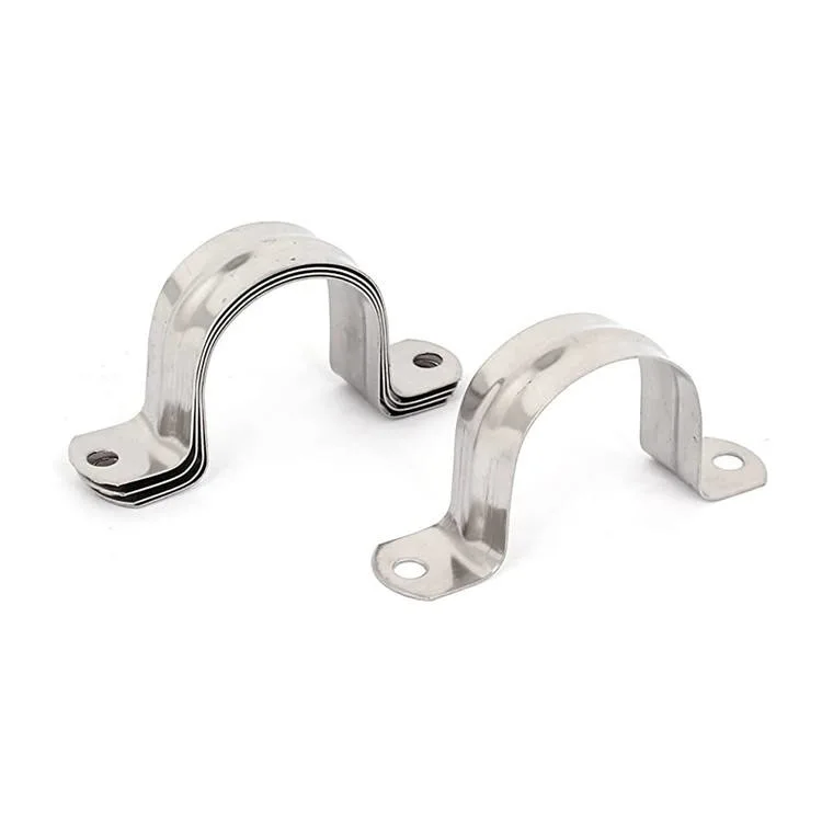 One Hole Half Saddle Cable Clamp Clip Clamps for Electrofusion Pipe Welding 3/4 Inch 1/2inch Stainless Steel 3 1/6 Saddle Clamp