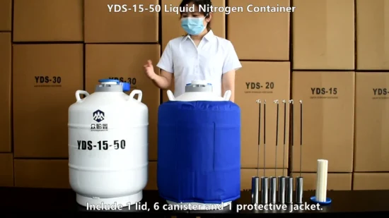 Yds-15 contenedor de nitrógeno líquido buque tanque Dewar