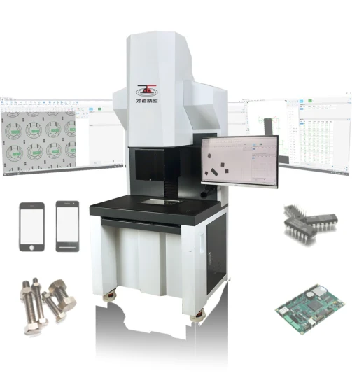 Máquina de medición de visión de precisión rápida con un clic